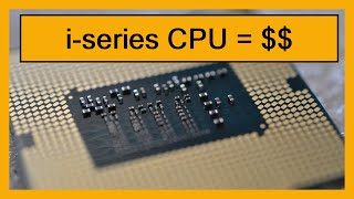 Computer scrapping for good money - how to sell recovered I-series CPU