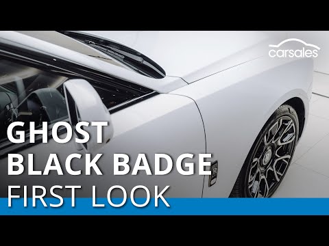 2022 Rolls-Royce Black Badge Ghost Walkround