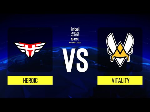 Heroic vs. Vitality - Map 1 [Inferno] - IEM Katowice 2023 - Upper bracket