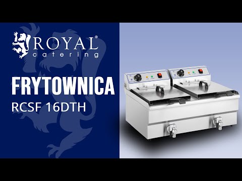 Video - Outlet Frytownica - 2 x 16 litrów - 400 V