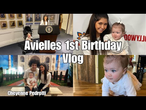 Avielle's 1st Birthday Vlog | Cheyenne Pedrotti
