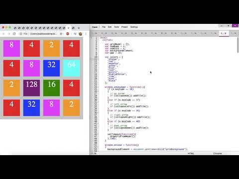 Part 5 2048 Game Javascript Tutorial