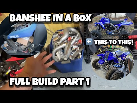 Banshee in a Box | Full Build Part 1 | Yamaha Banshee Build