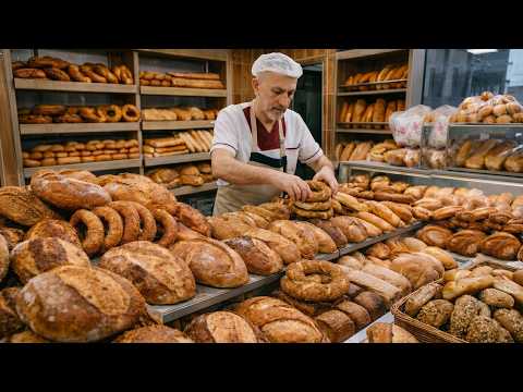 Why This Turkish Bakery Stays Busy All Day! Inside the Full Bread Making Process