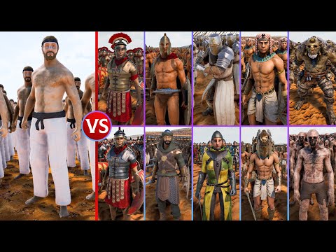 MELEE UNITS vs CHUNK NORRIS | Ultimate Epic Battle Simulator 2 | UEBS 2