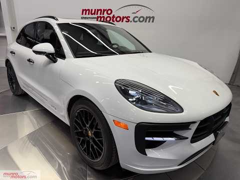 2021 Porsche Macan GTS AWD in White for sale at Munro Motors in Brantford, ON