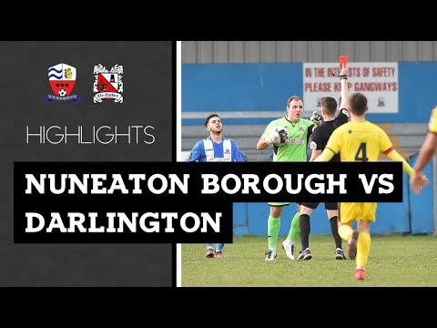Nuneaton Borough 1-2 Darlington - Vanarama National League North - 2018/19
