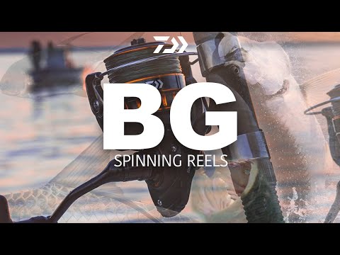 Daiwa BG4000 Saltwater Spinning Reel – 6 Bearings, 5.7:1 Gear Ratio, 17.6lb Drag