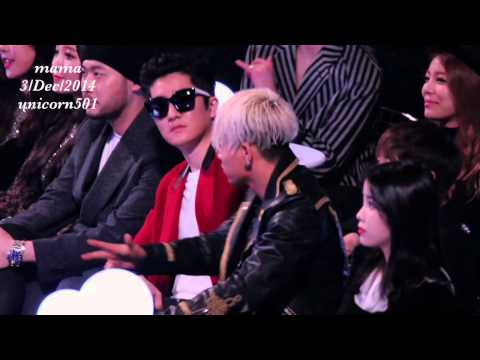 SOL (taeyang)reaction to sister MAMA 2014