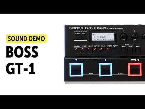 Boss GT-1 Sound Demo (no talking)