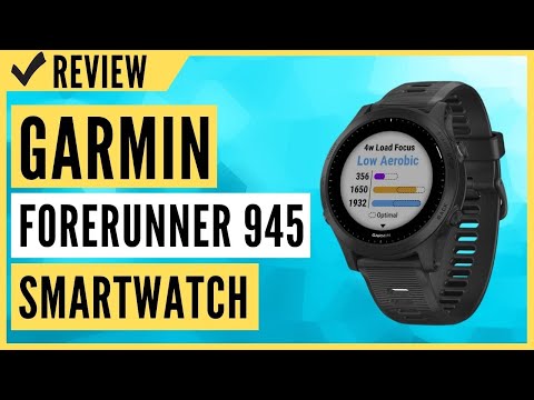 Garmin Forerunner 945, Premium GPS Running/Triathlon Smartwatch Review