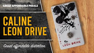 Video thumbnail for Caline Leon Drive. Simple, affordable great sounding distortion. by The Guitar Effect