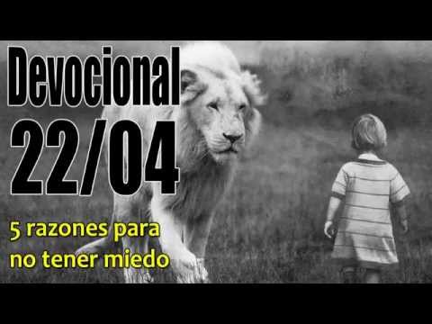 5 razones para no tener miedo. Devocional John Piper Solid Joys 22/04