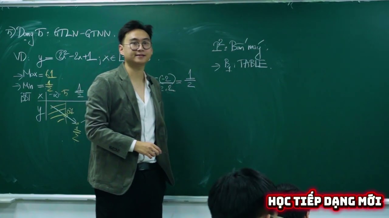 HÀM SỐ BẬC 2 BUỔI 5 ( BÀI TOÁN THỰC TẾ ) P1