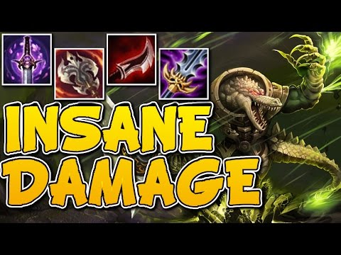 FULL AD RENEKTON INSANE DAMAGE! RENEKTON VS GANGPLANK - Unranked to Masters Episode #101