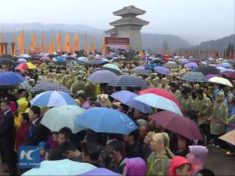 Ceremony held to pay homage to legendary founder of Chinese civilization