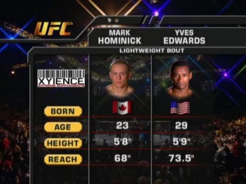 Mark Hominick vs Yves Edwards full fight