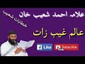 Aalam E Ghaib Zaat عالم غیبت ذات Allama Ahmad Shoaib Khan علامہ احمد شعیب خ