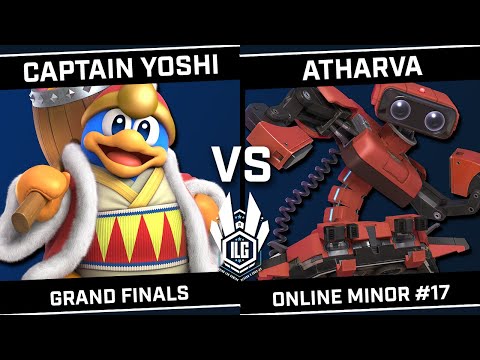 ILG Online Minor #17 - GRAND FINALS - Captain Yoshi (Dedede/Meta Knight) vs Atharva (ROB/Robin)