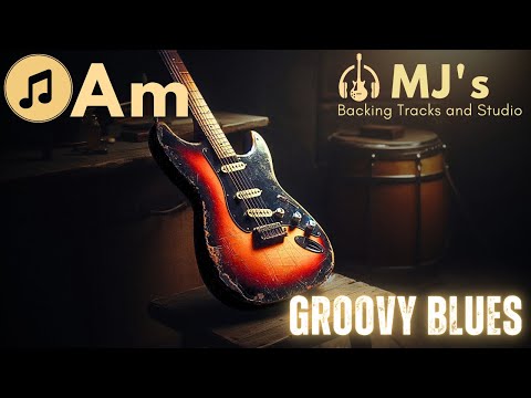 Thick Groovy Blues in A minor | 95 bpm | Backing Track