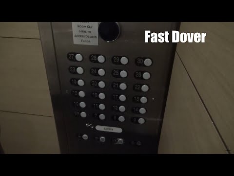 Fast Modernized Dover Elevators at the Riverwalk Marriott in San Antonio, TX