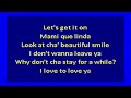 Ne Yo Ft Peedi Peedi Stay Karaoke