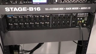 Video thumbnail for MOTU Stage B16 Audio Interface by Audiofanzine in English