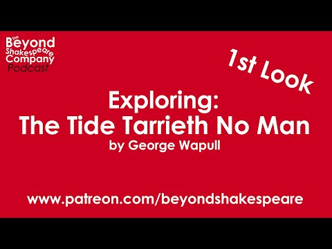 The Tide Tarrieth No Man (Beyond Shakespeare, webcam, 2020)