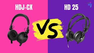 Pioneer DJ HDJ-CX vs Sennheiser HD 25 Headphones