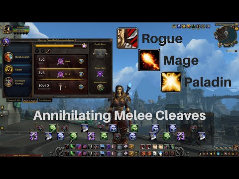 Assassination Rogue PvP 8.2.5 - How to beat Melee Cleaves and Tank Trinkets