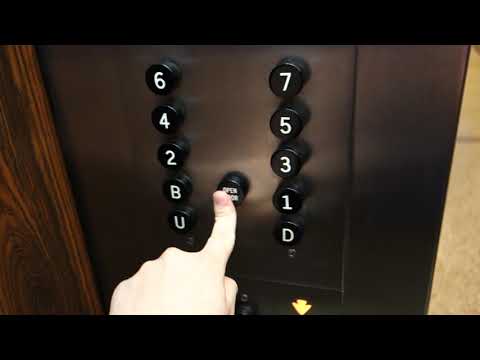 EPIC 60s Otis Black Button Traction Elevator at The McClure Building, Frankfort, KY