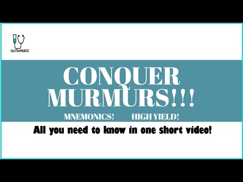Heart Murmurs Review | | Mnemonics And Proven Ways To Memorize for your exams!