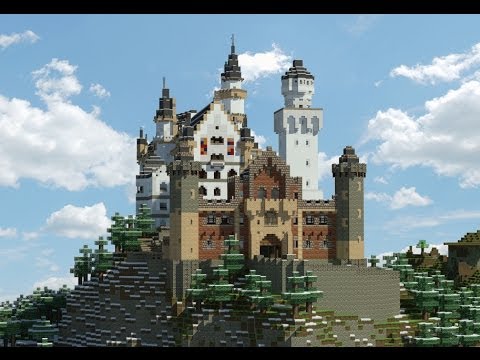 Schloss Neuschwanstein - Survival project Minecraft Map