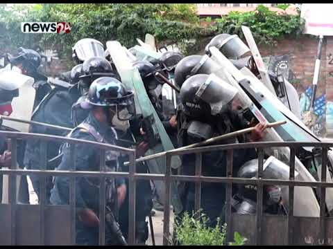 रातो मत्स्येन्द्रनाथको रथ तान्नेक्रममा ललितपुरको पुल्चोकमा झडप - NEWS24 TV