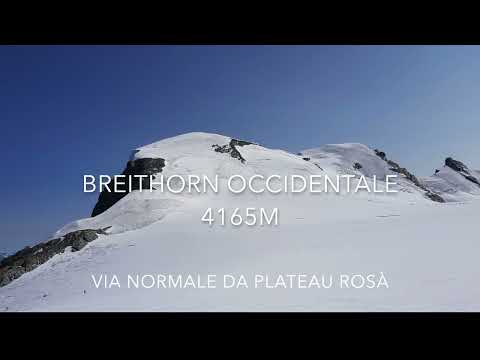 Breithorn Occidentale 4165m