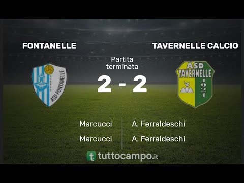 Under 15 2022/23 Fontanelle - Tavernelle 2-2