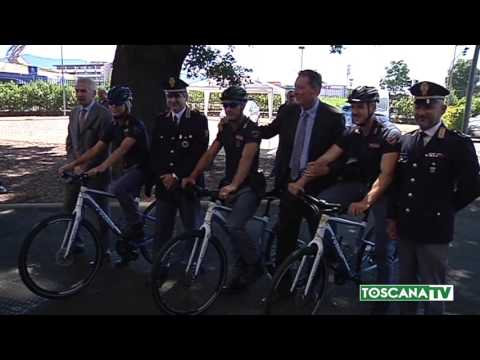 2017-07-06 PRATO - DA OGGI PATTUGLIE DELLA POLIZIA IN BICICLETTA