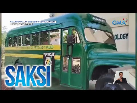 Lumang bus, ginawang tech bus at E-learning hub Saksi
