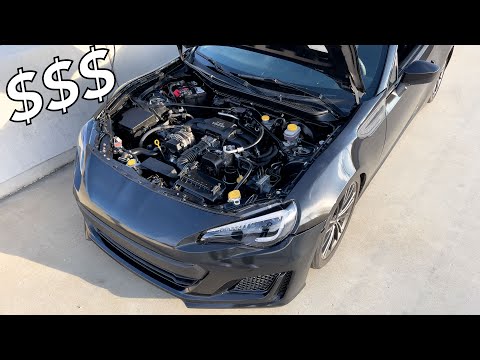 The TRUE COST of REBUILDING a BRZ/FRS/86