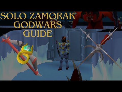 Solo Zammy Godwars Guide (Scorching Bow + Lightbearer)