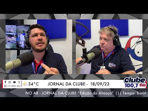 Jornal da Clube - 18/09/23 - Edição do Almoço