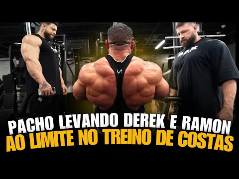 TREINO DE COSTAS INSANO COM RAMON DINO E DEREK LUNSFORD! PACHO NAO ALIVIOU