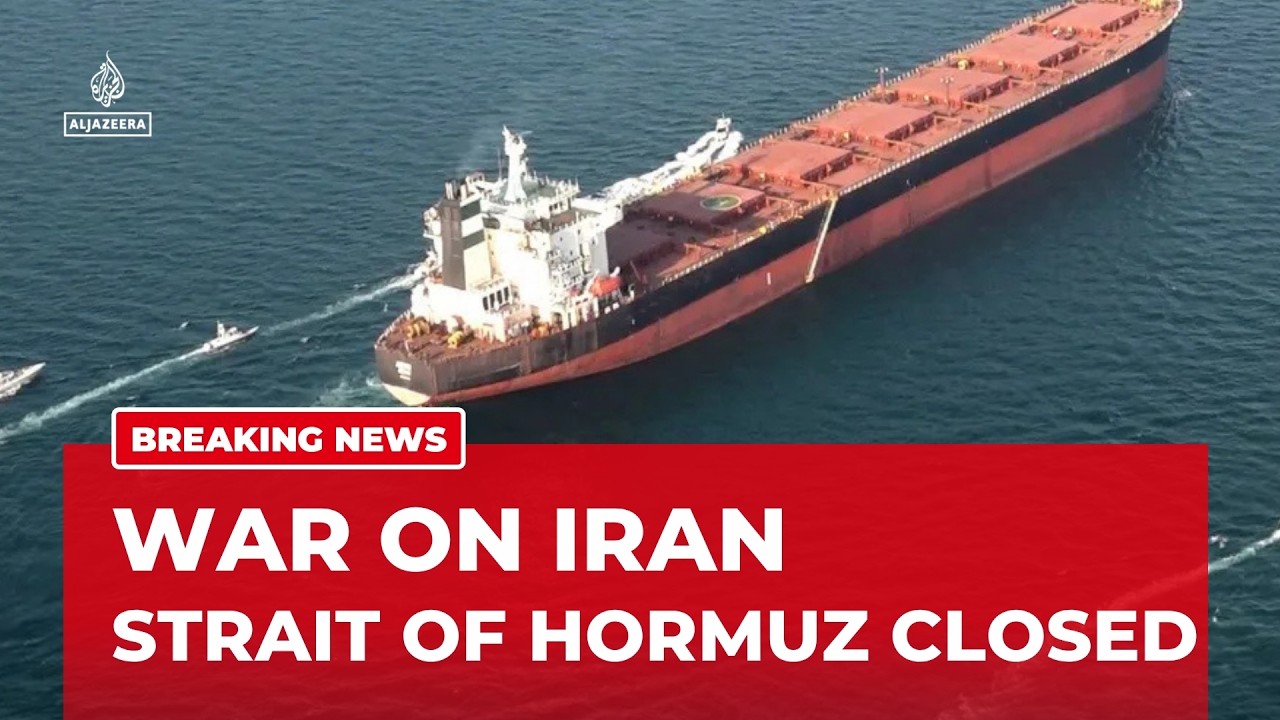 Iran’s top joint military command says Strait of Hormuz closed