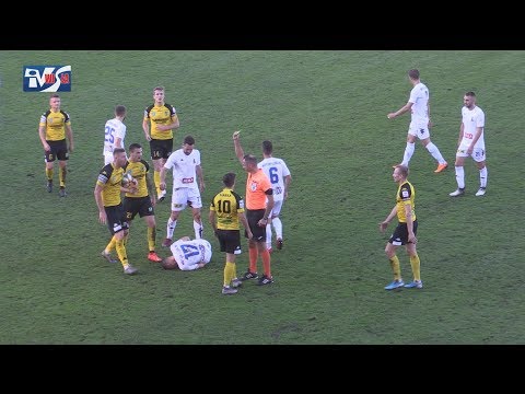 SIARKA TARNOBRZEG - MOTOR LUBLIN 1:2 (1:1) - FRAGMENTY MECZU I KOMENTARZE TRENERÓW
