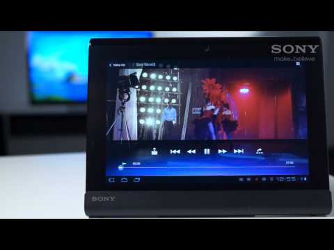 How to throw content with your Sony Tablet S