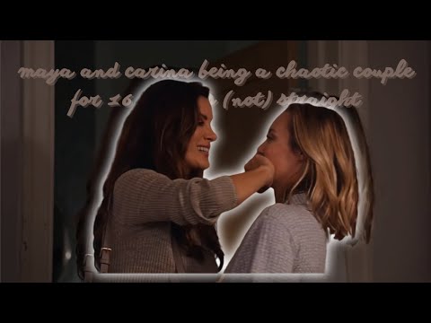 maya and carina being a chaotic couple for 16 minutes (not) straight