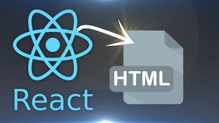 How To Add React to HTML Website for beginners