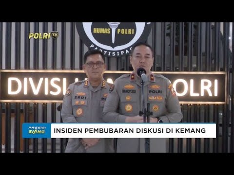 KAROPENMAS - TERKAIT PEMBUBARAN DISKUSI DIASPORA DI KEMANG