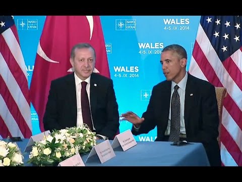 President Obama meets with President Edrogan of Turkey
