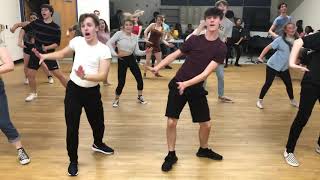 &quot;Nicest Kids In Town&quot; Choreography rehearsal reference video for Hairspray 2020